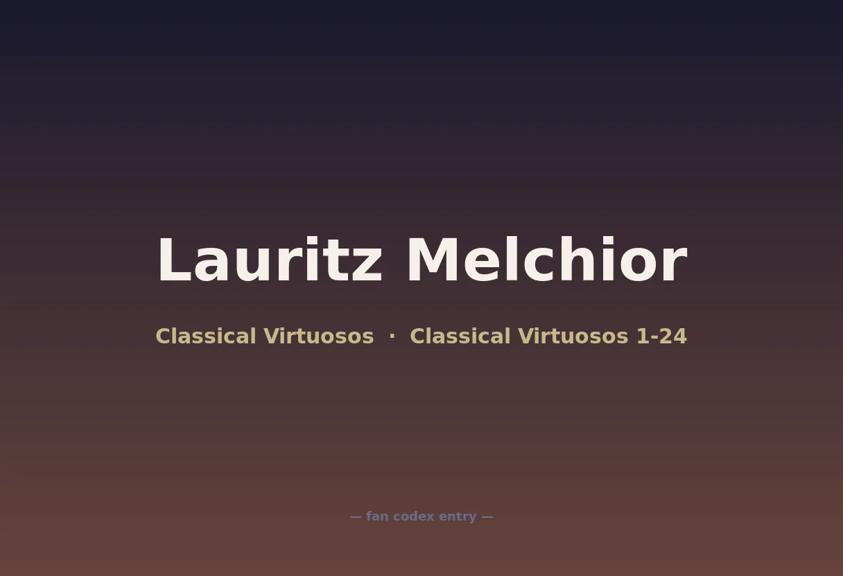 Lauritz Melchior