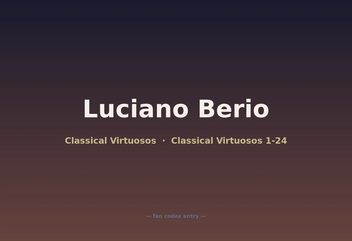 Luciano Berio