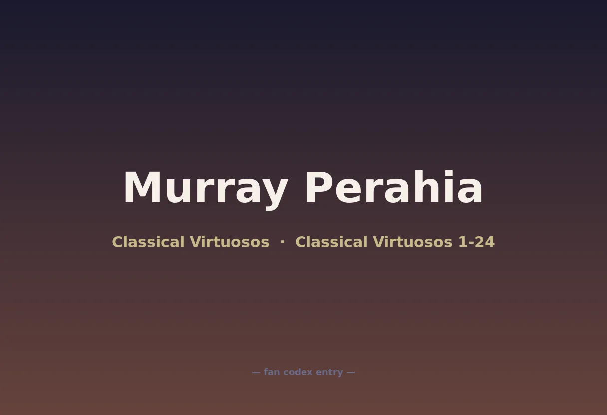 Murray Perahia