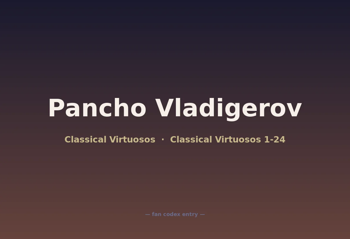 Pancho Vladigerov