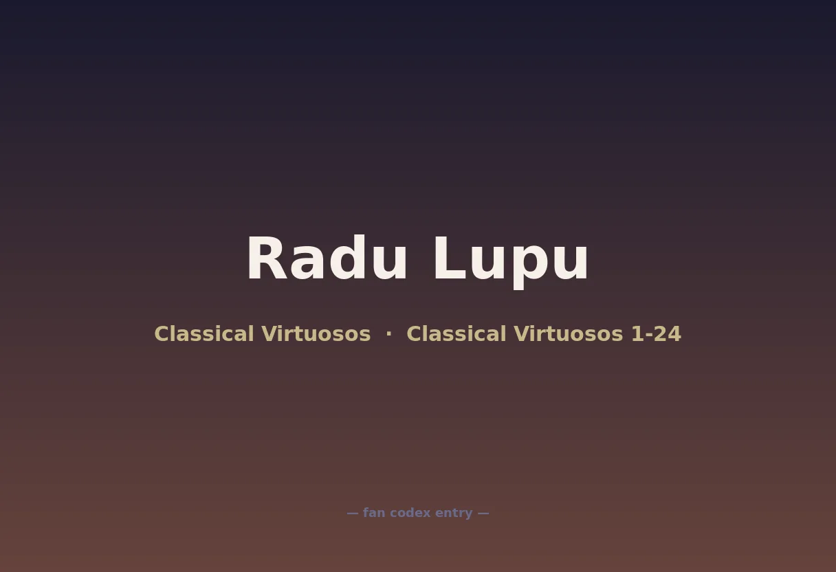 Radu Lupu