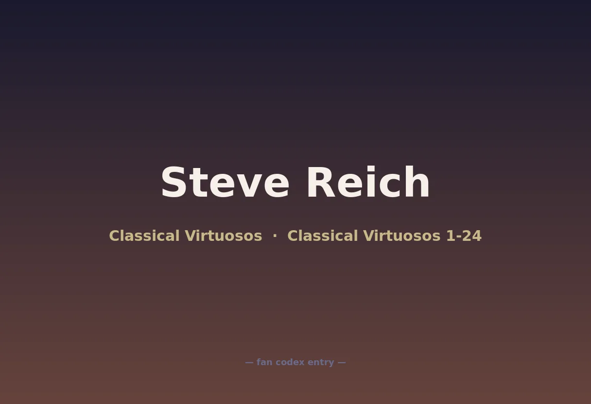 Steve Reich